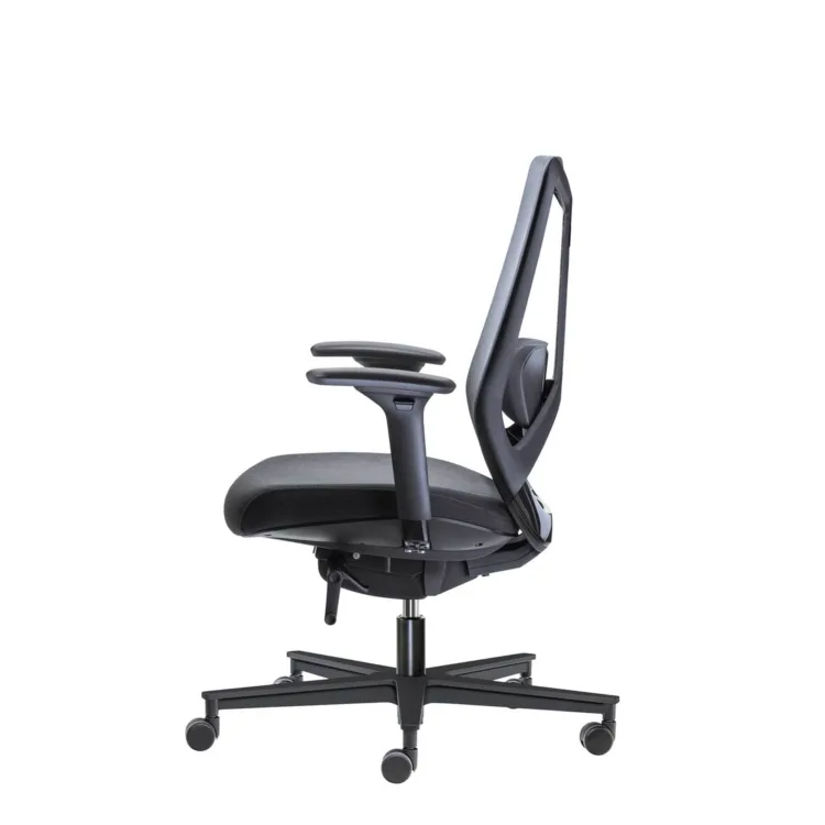 Ergonomische Bureaustoel Den Bosch zwart