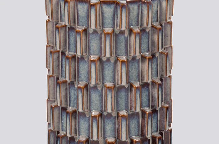 Bijzettafel Axu grijsblauw keramiek