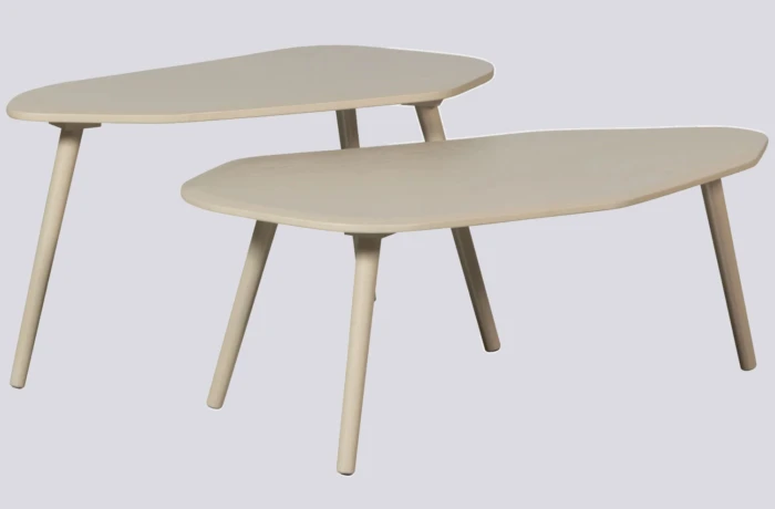 Set van 2 bijzettafels Davina