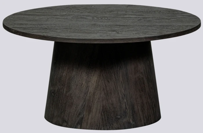 Salontafel Maan 40 x 80 cm zwart