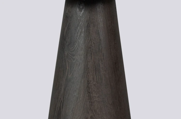 Salontafel Maan 50 x 40 cm zwart