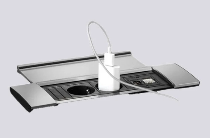 Bureaustopcontact Power Frame zwart