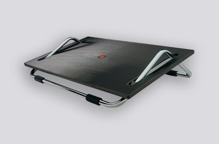 In hoogte verstelbare voetensteun Ergonomia