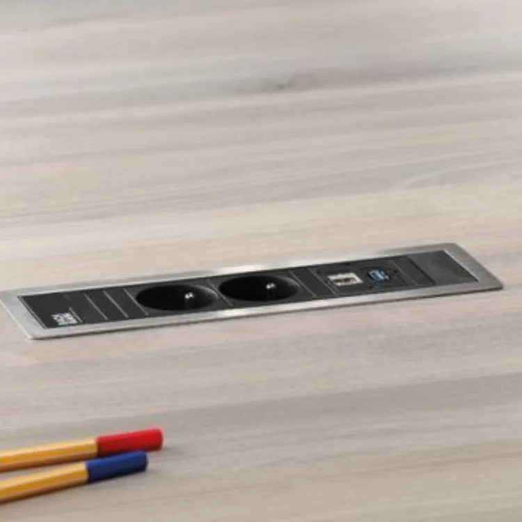 Bureaustopcontact Power Frame zwart