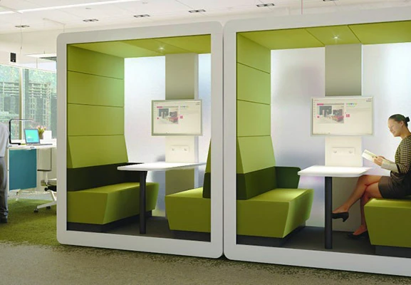 Akoestiek open booth