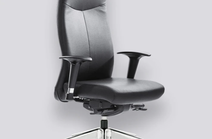 Ergonomische Bureaustoel KingLux3 leder