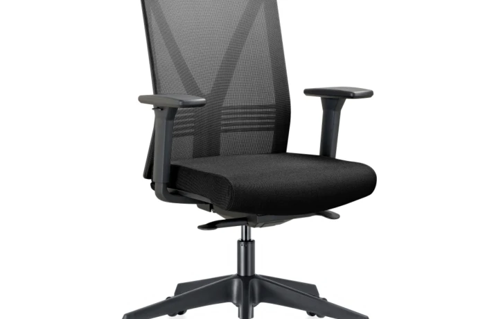 Ergonomische Bureaustoel 640 Zwart-Wit