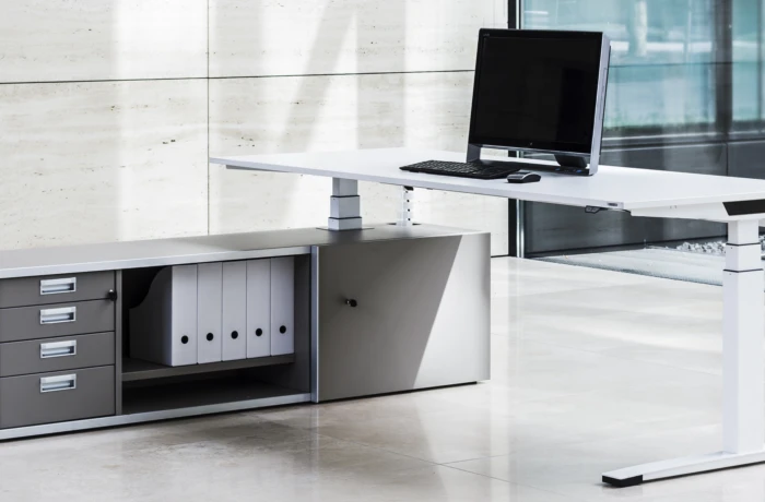 Versluis zit-sta bureau Wood It Be Nice