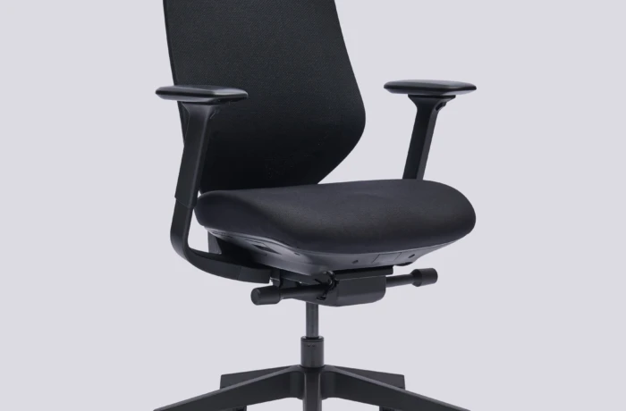 Ergonomische bureaustoel Yasmin zwart