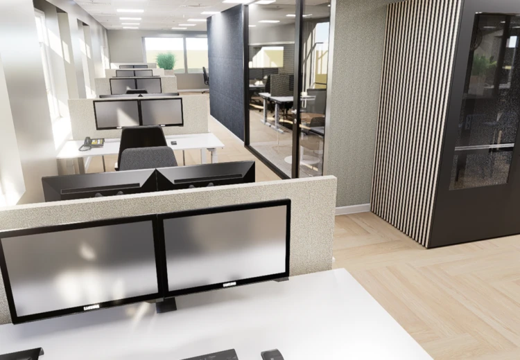 3 D render United Rentals Afbeelding5