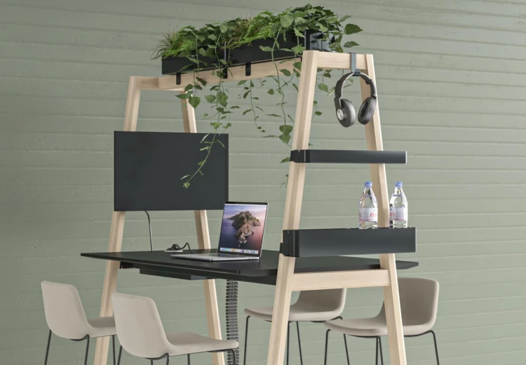 Narbutas Nova Wood multifunctionele hoge tafel