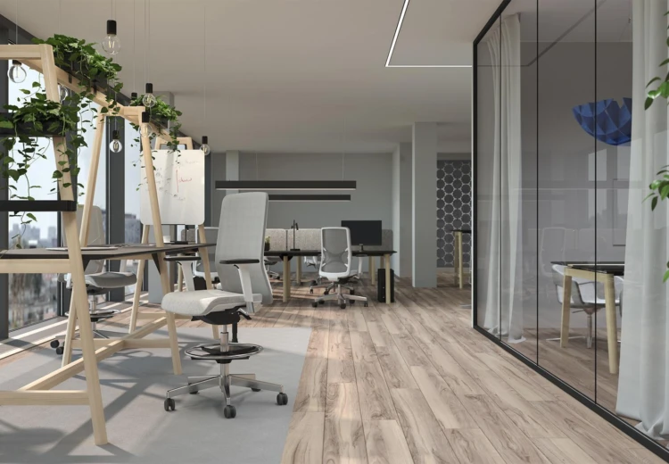 Narbutas Nova Wood multifunctionele hoge tafel