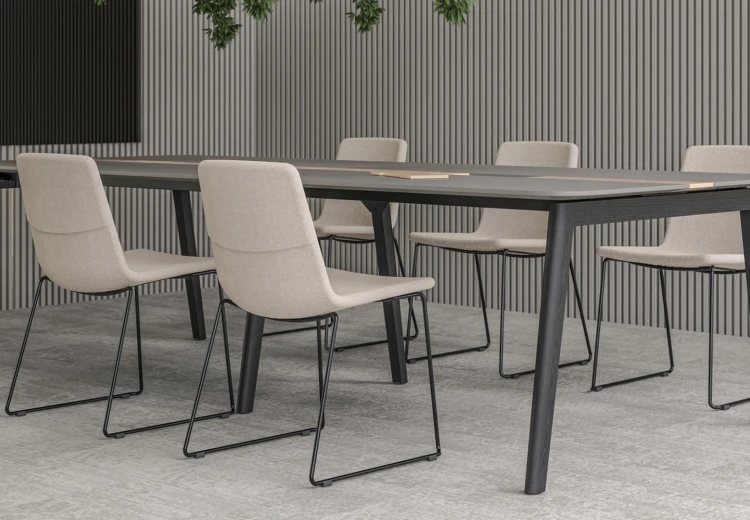 Narbutas Nova Wood vergadertafel