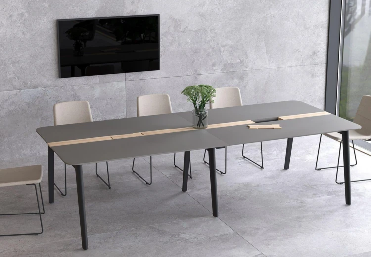 Narbutas Nova Wood vergadertafel