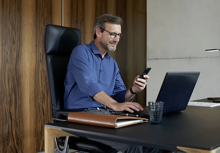 Klober bureaustoel connex2 high back 4