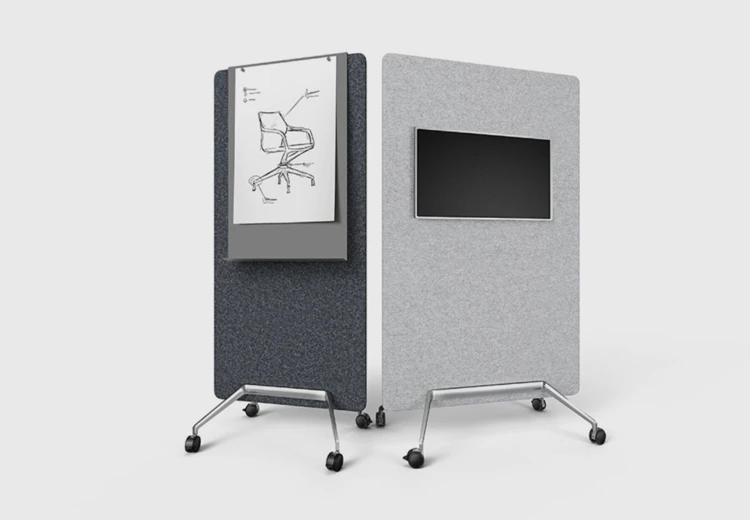 Brunner Team verrijdbare akoestische scheidingswand