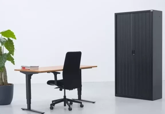 Versluis roldeurkast antraciet van € 711,- voor € 395,-