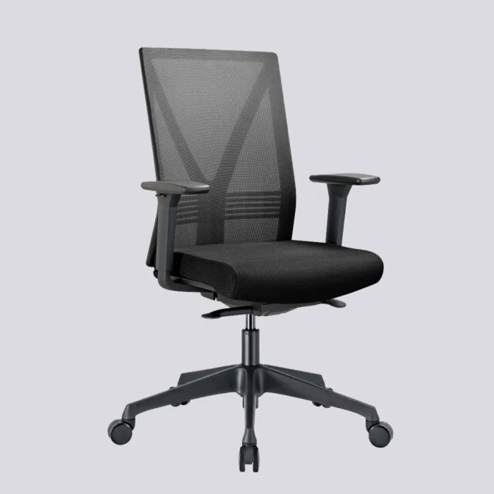 Ergonomische Bureaustoel 640 Zwart