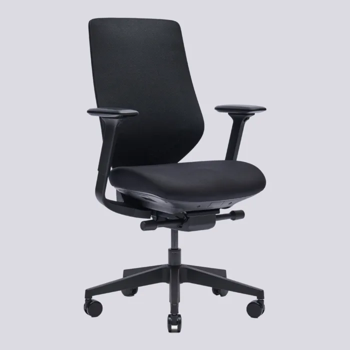 Ergonomische bureaustoel Yasmin zwart