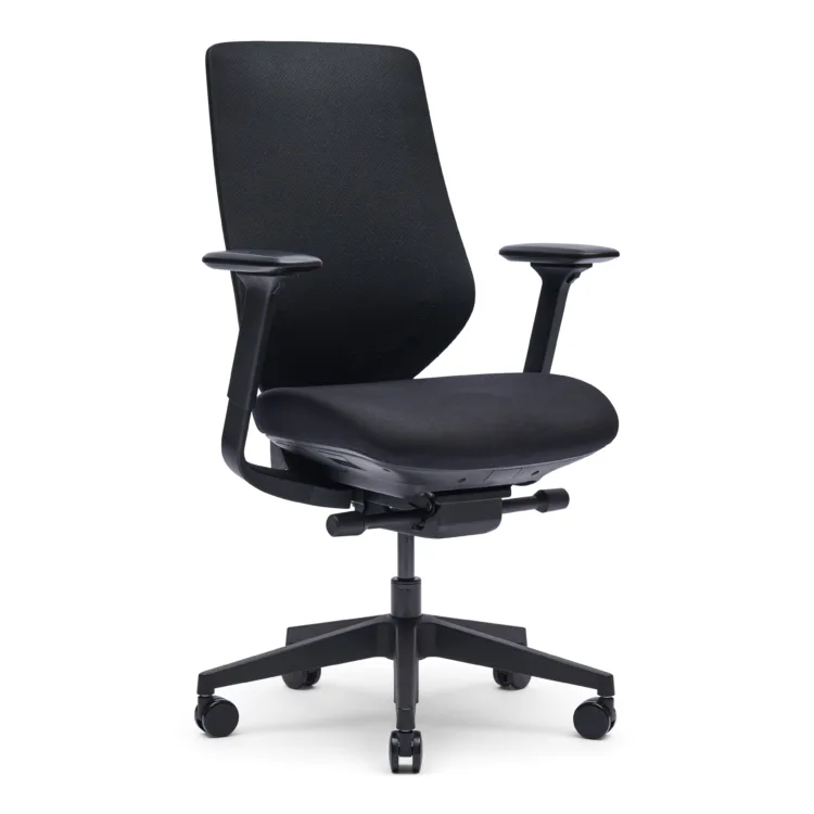 Ergonomische bureaustoel Yasmin zwart