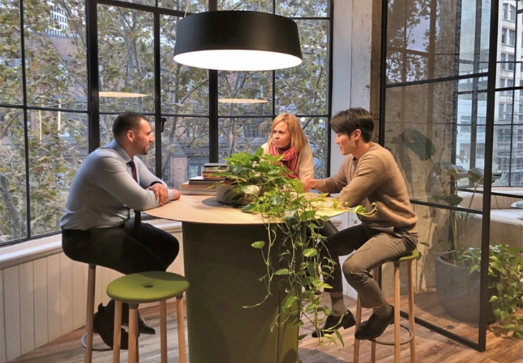 Offecct akoestische sta tafel On Point High