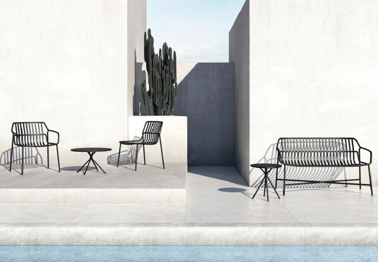 Brunner terrasstoel Crona Steel