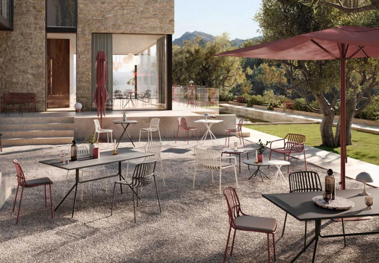 Brunner terrasstoel Crona Steel