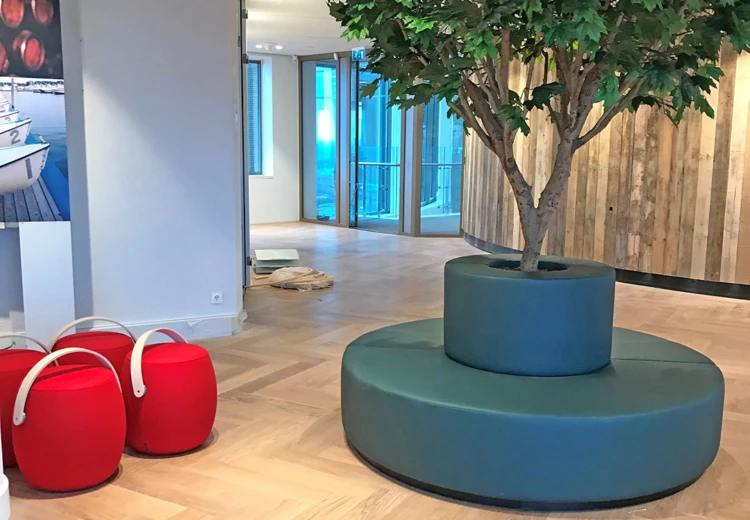 Versluis boom treinbank rond