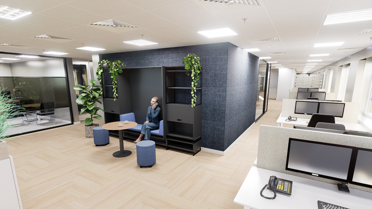 3 D render United Rentals Afbeelding10