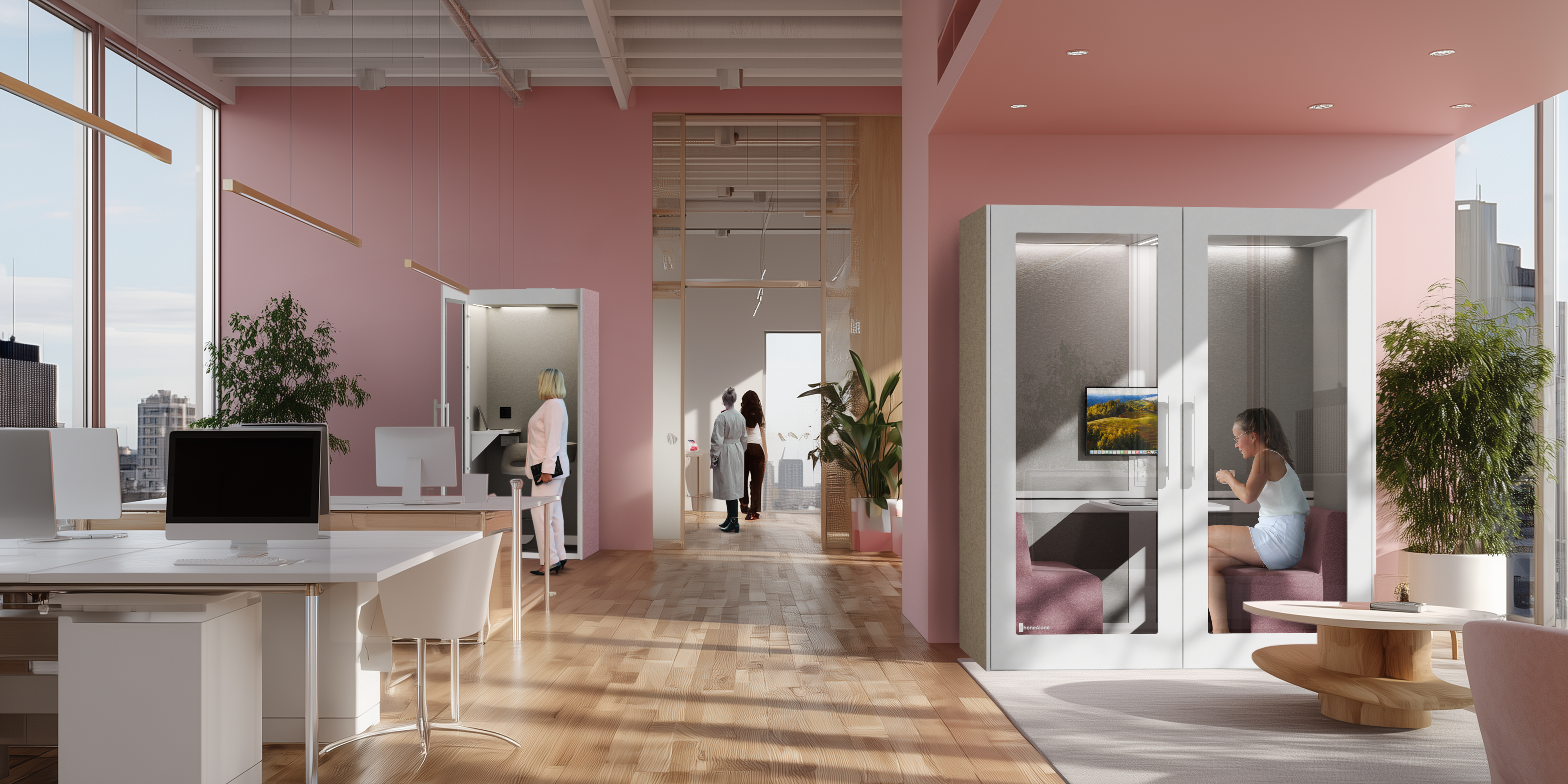 Page 9 Pink 73 Natrual 01 Phone Double Booth 4000x2000