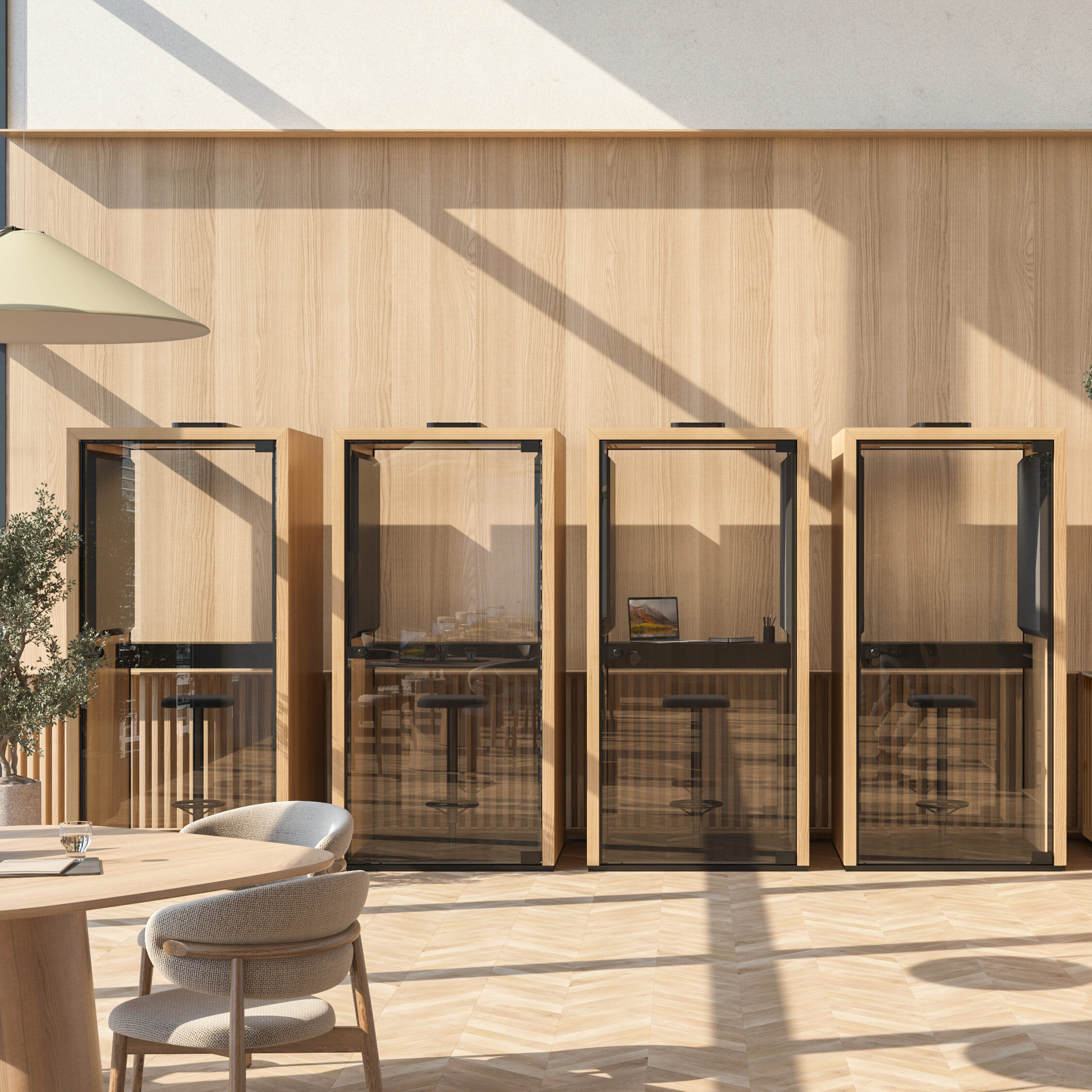 Taiga Concept Phone Booths